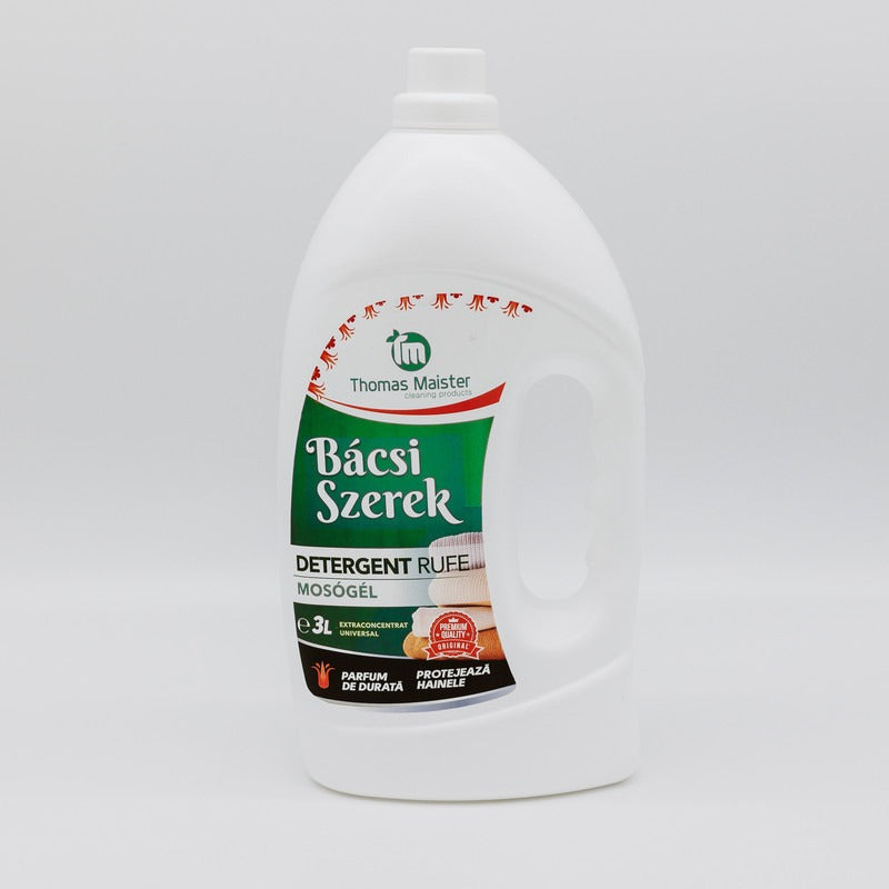 Detergent lichid rufe Bácsi Szerek 3L