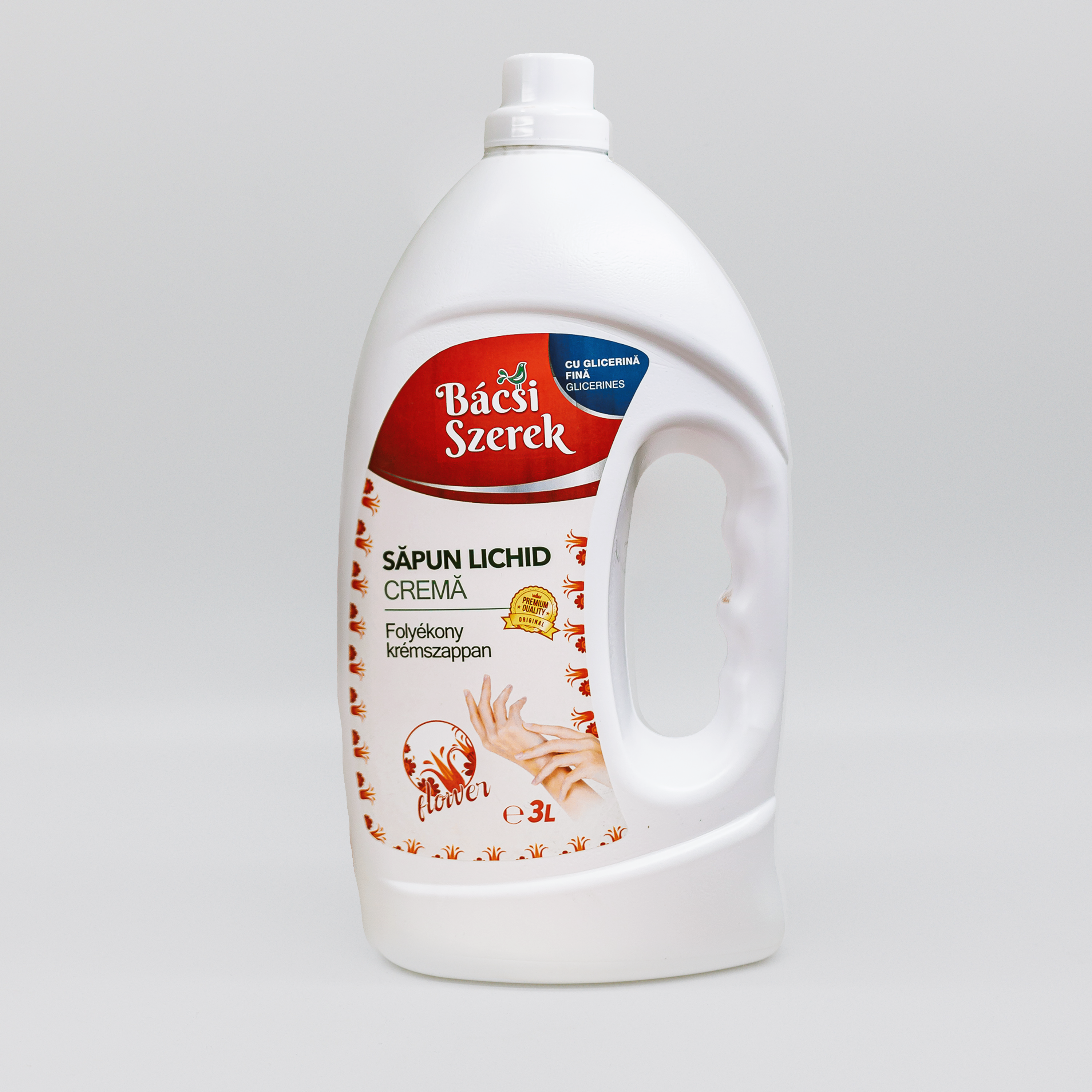 Bácsi Szerek Flower folyékony krémszappan 3L