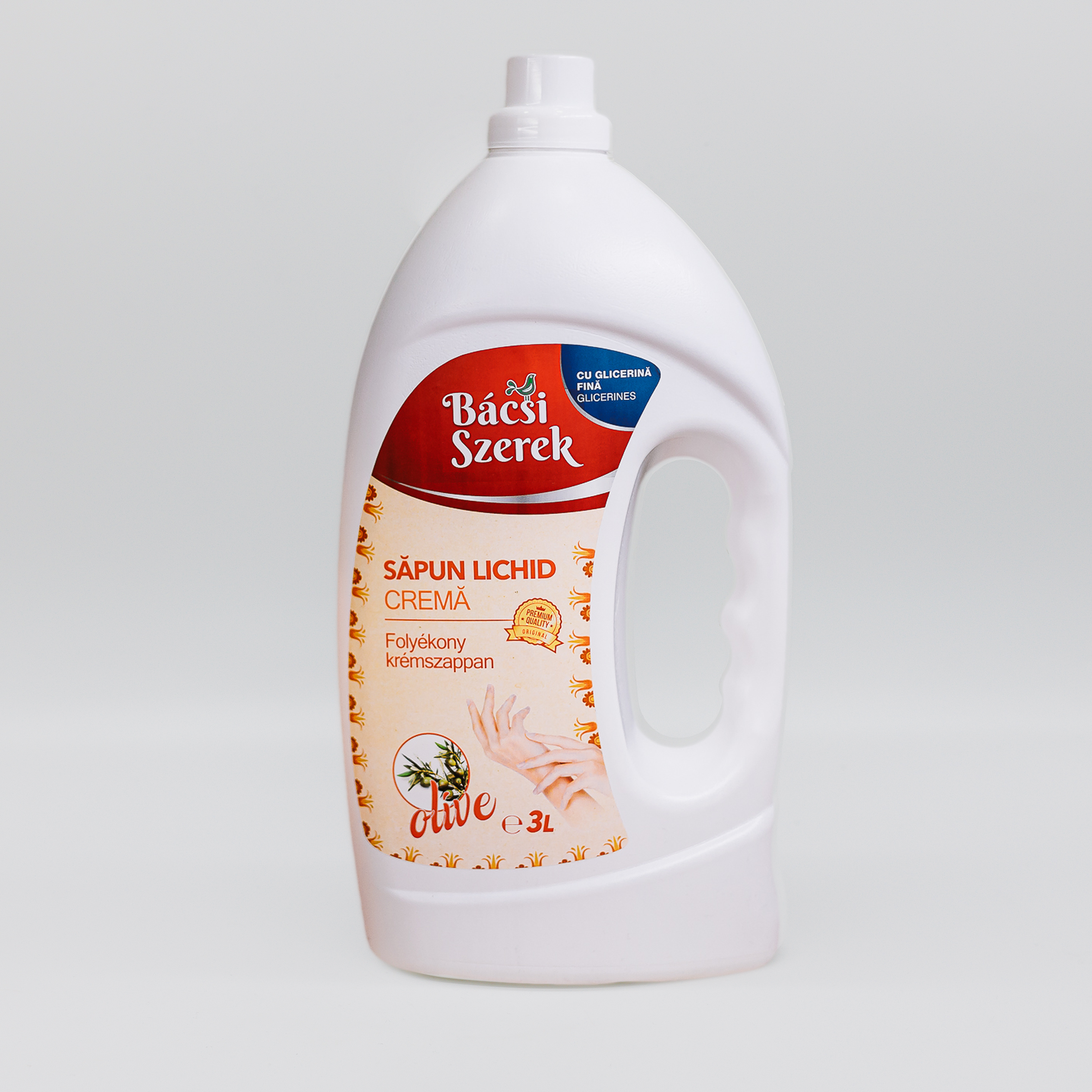 Bácsi Szerek Olive folyékony krémszappan 3L